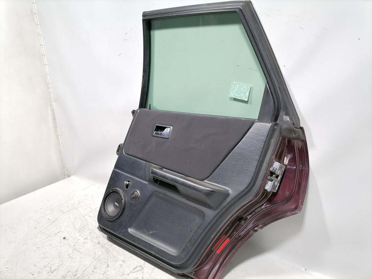 Audi 80 B4 original T&uuml;r hinten rechts Weinrot LZ3T Limousine Bj.1992